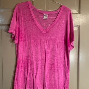 TWO short sleeve tees - PINK by Victoria’s Secret